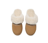 AUSTRALIAN SHEPHERD® UGG Slippers Sheepskin Wool Knitted Platform Isle