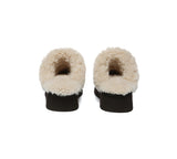 AUSTRALIAN SHEPHERD® UGG Slippers Sheepskin Wool Knitted Platform Isle