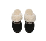 AUSTRALIAN SHEPHERD® UGG Slippers Sheepskin Wool Knitted Platform Isle