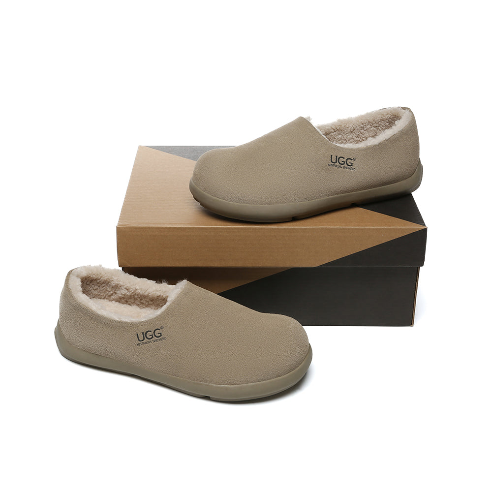 AUSTRALIAN SHEPHERD® UGG Slippers Sheepskin Wool Ankle Clog Brett UGG AUSTRALIAN SHEPHERD