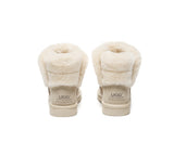 AUSTRALIAN SHEPHERD® UGG Boots Sheepskin Wool Shearling Lined Ankle Mini Oatha