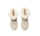 AUSTRALIAN SHEPHERD® UGG Boots Sheepskin Wool Shearling Lined Ankle Mini Oatha