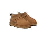 AUSTRALIAN SHEPHERD® UGG Slippers Kids Sheepskin Wool Stretchy Ankle Margaret