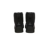 EVERAU® UGG Boots Sheepskin Wool Ankle Platform Thick Bottom Mini Classic - UGG EXPRESS