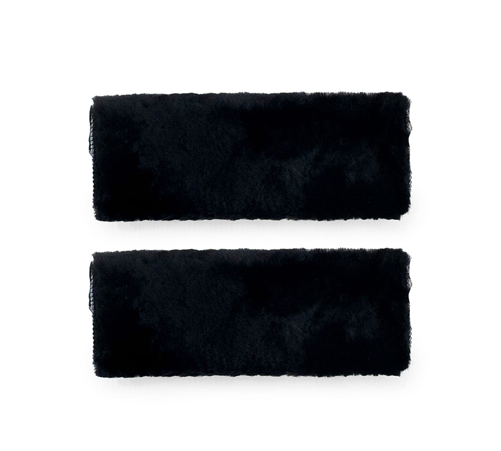 Premium Lambskin Car Seat Safety Belt Cover Shoulder Pad - UGG EXPRESS