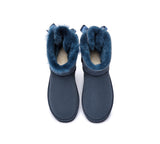 Urban UGG® UGG Boots Women Double faced Sheepskin Wool Mini Back Bow - UGG EXPRESS