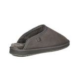 EMU® UGG Slippers Men Australian Made Sheepskin Wool Scuff Platinum Esperence EMU