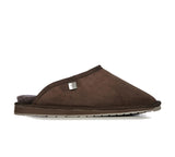 EMU® UGG Slippers Men Australian Made Sheepskin Wool Scuff Platinum Esperence EMU