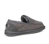 EMU® UGG Slippers Men Australian Made Sheepskin Wool Platinum Hume EMU