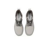 EVERAU® Women Leather Lace Up Chunky Boots Stephanie