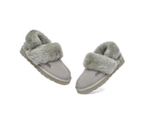 AUSTRALIAN SHEPHERD® UGG Slippers Women Removable Wool Strap Slingback Muffin Fluffy