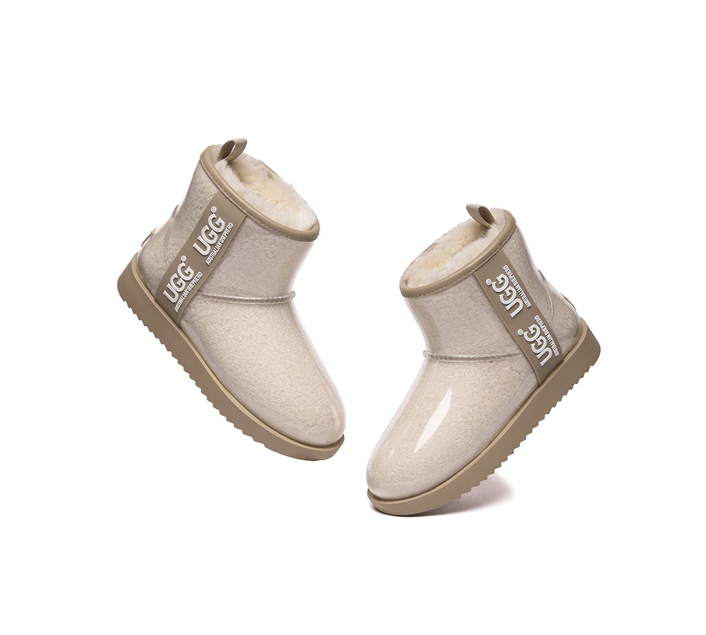 AUSTRALIAN SHEPHERD® UGG Boots Women Clear Waterproof Shearling Coated Classic - UGG EXPRESS