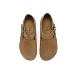 EVERAU® Adjustable Buckled Straps Slip-on Flat Sandals Brooke