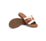 EVERAU® Women Leather Ultra Soft Flat Slides - UGG EXPRESS