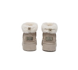 UGG EVERAU® UGG Boots Women Sheepskin Wool Drawstring Platform Payton