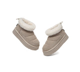 UGG EVERAU® UGG Boots Women Sheepskin Wool Drawstring Platform Payton