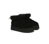 UGG EVERAU® UGG Boots Women Sheepskin Wool Drawstring Platform Payton
