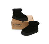 UGG EVERAU® UGG Boots Women Sheepskin Wool Drawstring Platform Payton