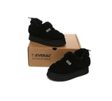 UGG EVERAU® UGG Slippers Women Removable Wool Strap Drawstring Slingback Platform Paige