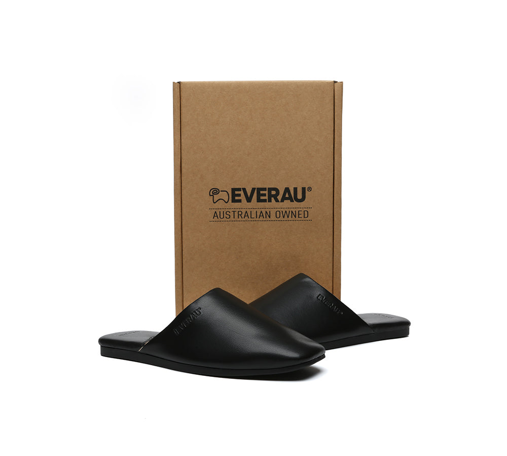 EVERAU® Women Slides Leather Flat Wafaa