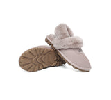 AUSTRALIAN SHEPHERD® 3-Way Style UGG Women Slippers Removable Wool Fluffy Strap Slingback Waffle UGG AUSTRALIAN SHEPHERD