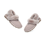 AUSTRALIAN SHEPHERD® 3-Way Style UGG Women Slippers Removable Wool Fluffy Strap Slingback Waffle UGG AUSTRALIAN SHEPHERD