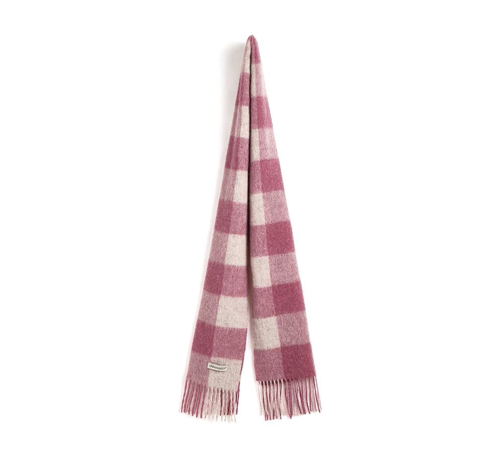 Urban UGG® 100% Wool Check Scarf Zoe - UGG EXPRESS