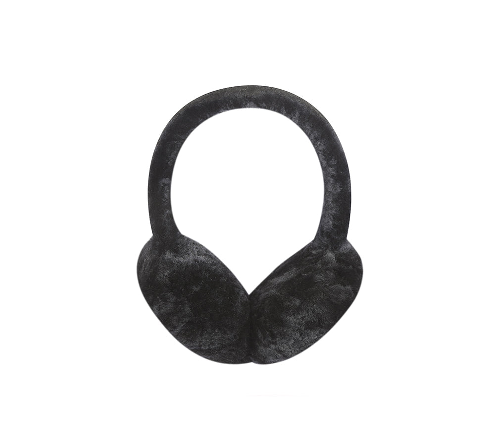 Accessories - Adjustable Sheepskin Wool Connie Earmuff