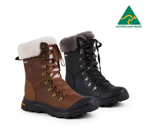 EMU® UGG Boots Australian Made Sheepskin Lined Waterproof Hiking Buller EMU