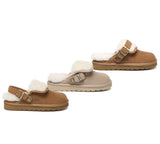 AUSTRALIAN SHEPHERD® UGG Slippers Sheepskin Wool Adjustable Strap Slingback Tenley