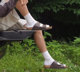 EVERAU® Men Adjustable Strap Summer Beach Large Size Mick Sandal Slides