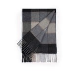 Scarf - 100% Wool Scarf Plaid