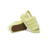 Slides - AS UGG Women Fluffy Slides Puffy