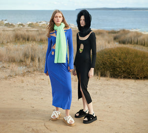 Slides - AUSTRALIAN SHEPHERD® UGG Women Crossover Platform Fluffy Slides Aditi