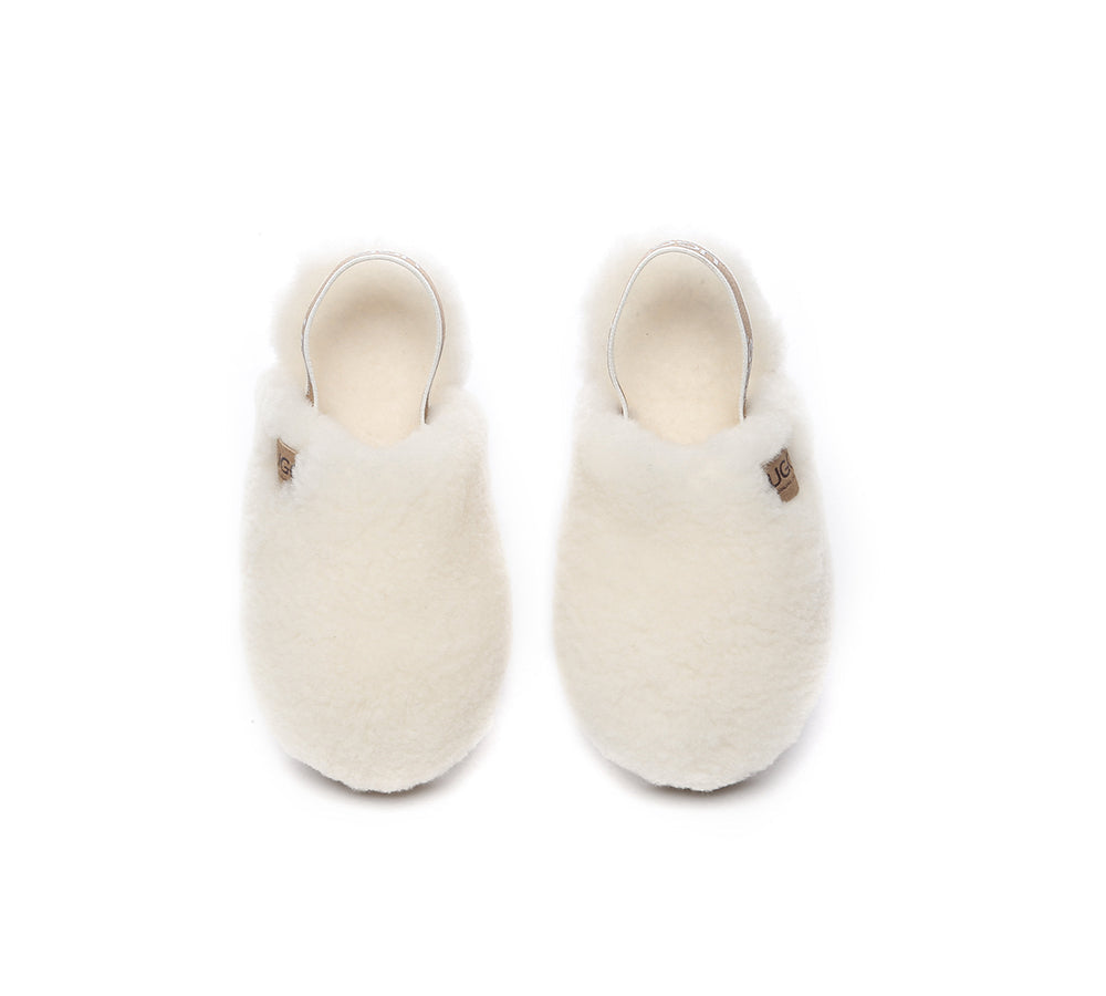 Slides - UGG Kids Fluffy Slides Slingback Kamari