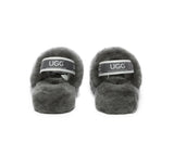 Slides - UGG Kids Fluffy Slides Slingback Puffy