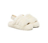 Slides - UGG Kids Fluffy Slides Slingback Puffy
