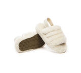 Slides - UGG Kids Fluffy Slides Slingback Puffy
