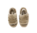 Slides - UGG Kids Fluffy Slides Slingback Puffy