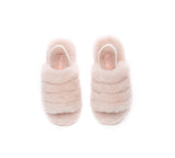 Slides - UGG Kids Fluffy Slides Slingback Puffy