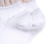 Socks - 100% Cotton Ruffle Shallow Mouth Socks One Pair