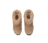 UGG Boots - EVERAU® UGG Kids Sheepskin Wool Plush Adjustable Drawstring Boots Peggy