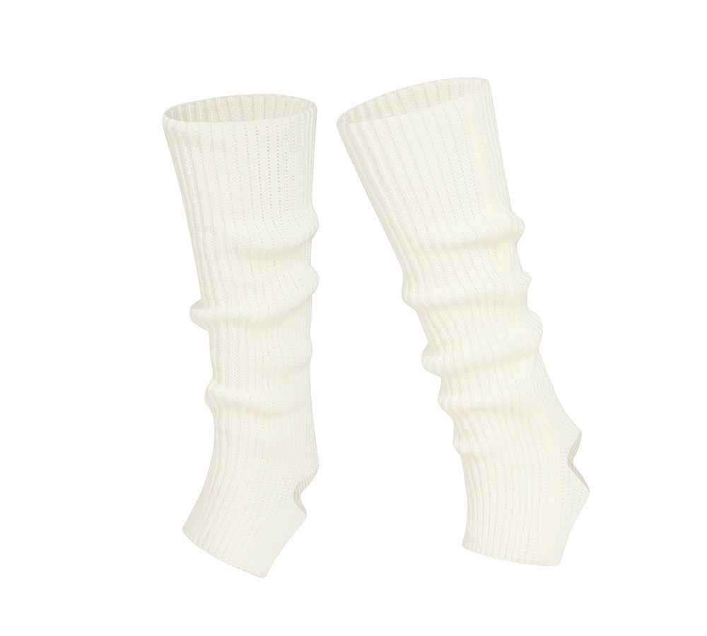 UGG Boots - EVERAU® Women Stretchy Ribbed Knit Stirrup Leg Warmer