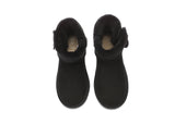 UGG Boots - UGG Boots Australia Premium Double Face Sheepskin Mini Button Boots