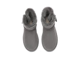 UGG Boots - UGG Boots Australia Premium Double Face Sheepskin Mini Button Boots