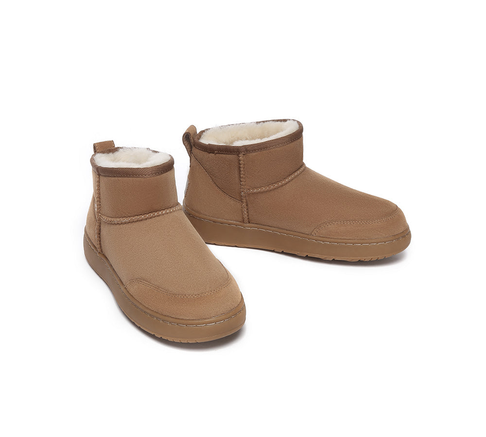 UGG Boots - UGG Boots Sheepskin Wool Ankle Ultra Mini Outdoor Boots