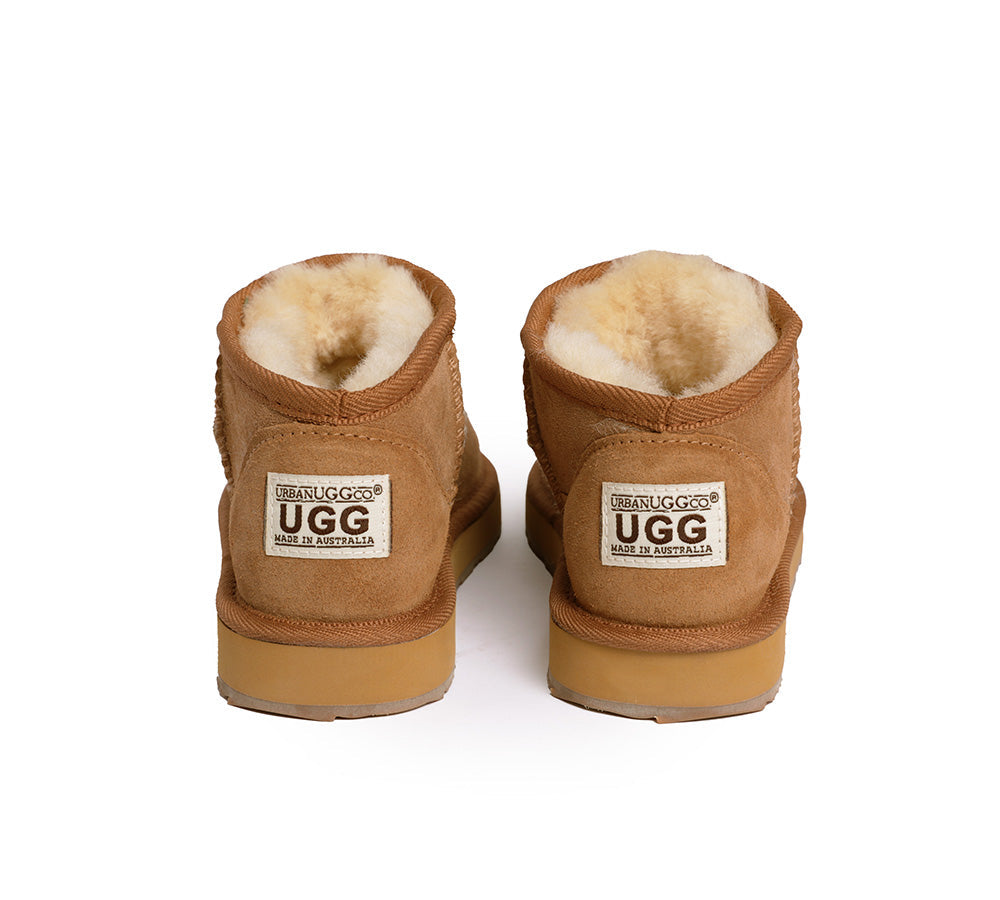 UGG Boots - Urban® UGG Boots Australian Made Unisex Sheepskin Wool Ankle Ultra Mini