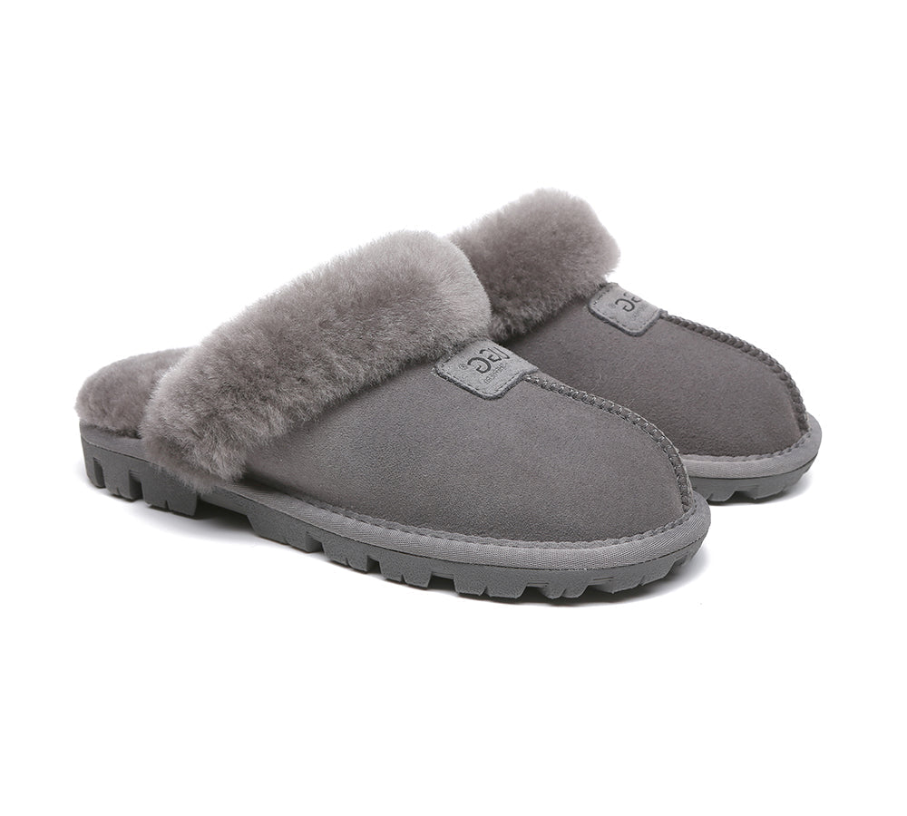 UGG Slippers - AUSTRALIAN SHEPHERD® UGG Double Face Sheepskin Wool Slippers Suzie Scuff