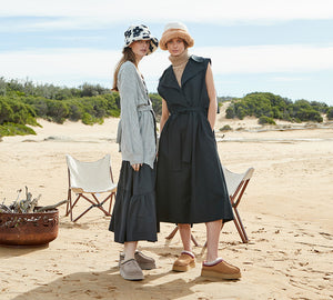 UGG Slippers - AUSTRALIAN SHEPHERD® UGG Sheepskin Wool Ankle Platform Tazzy Slippers Ventus