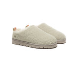 UGG Slippers - EVERAU® UGG Sheepskin Wool Plush Ankle Slippers Teddycozy